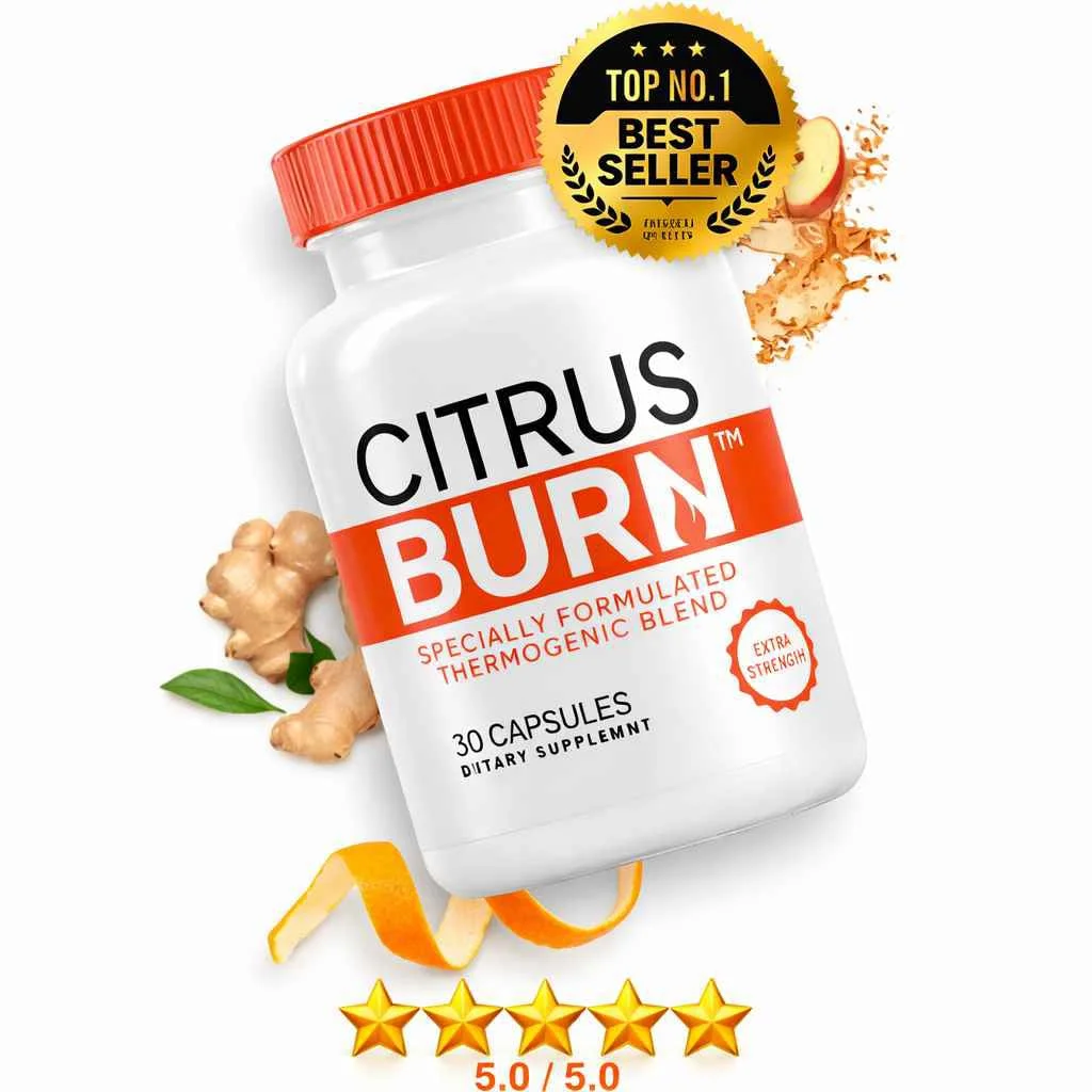 Citrus Burn fat burning supplement bottle